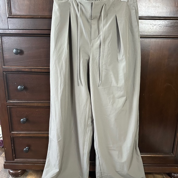 Avia Pants - Avia Womens Light Gray Dress Pants